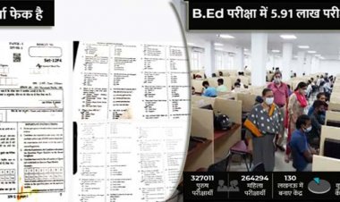 UP में BEd एग्जाम के बीच पर्चा आउट : साल्वर गैंग की युवती समेत दो गिरफ्तार, 75 जिलों में चल रही प्रवेश परीक्षा
