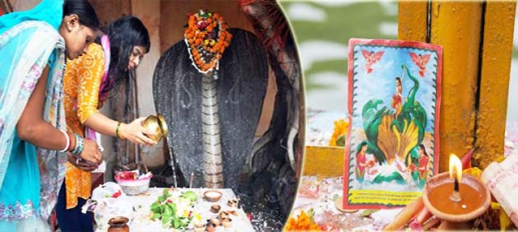 नाग पंचमी के दिन रुद्राभिषेक, महामृत्युंजय, काल सर्प पूजन विशेष फलदायी, व्यक्ति को सर्प दोष, पितृ दोष और काल सर्पदोष से मुक्ति मिलती है