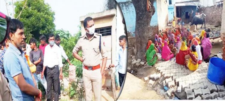 आगरा के 2 गांवों में जहरीली शराब से 8 मरे : 24 घंटे पहले देसी ठेके से खरीदकर पी थी शराब, 3 शवों को पोस्टमार्टम के लिए भेजा, 2 ठेके सीज