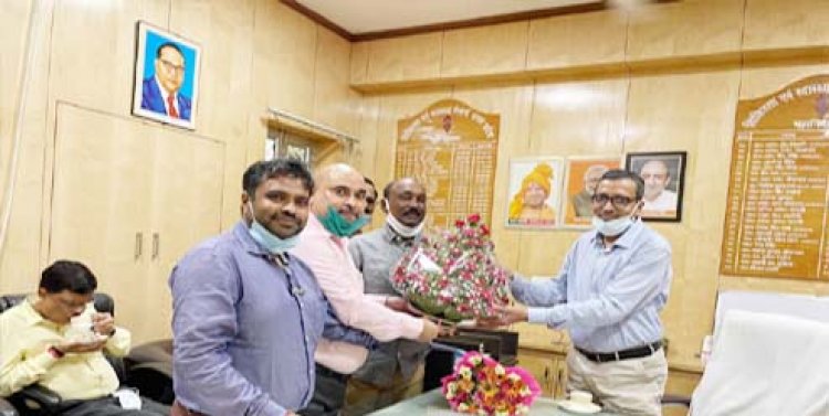 डीजी हेल्थ : कर्मचारियों की समस्याओ का समयबद्ध होगा निस्तारण, राज्य कर्मचारी संयुक्त परिषद ने किया नवनियुक्त डीजी का स्वागत