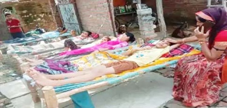 UP में अनजान बुखार का कहर:फिरोजाबाद में 24 घंटे में 4 की मौत, यहां अब तक 45 ने जान गंवाई; सहारनपुर में 100 और मथुरा में 60 से ज्यादा लोग बीमार