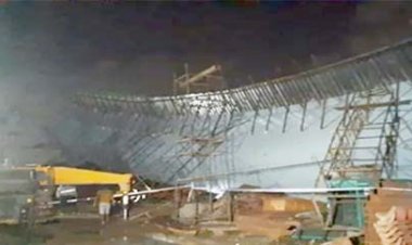 Mumbai Flyover Collapsed :  मुंबई के बांद्रा कुर्ला कॉम्प्लेक्स में निर्माणाधीन फ्लाईओवर गिरा, 9 लोग घायल