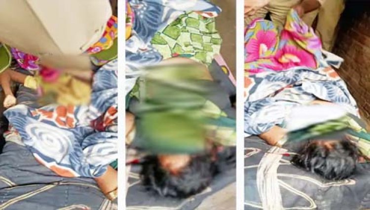 प्रयागराज में मां-बेटी की गला काटकर हत्या : मासूम ने ही दी बाबा को  सूचना, पति प्राइवेट नौकरी करता है, जांच में जुटी पुलिस
