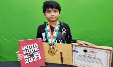 Under India Book of Records 2022 : दक्ष सिंह ने अपने प्रतिभा को निखार कर एक कीर्तिमान अपने नाम दर्ज किया