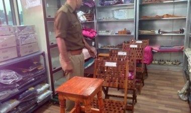 डीजी पुलिस/आईजी जेल की सराहनीय पहल : कैदियों के हस्तनिर्मित उत्पाद अब जेल मुख्यालय परिसर में