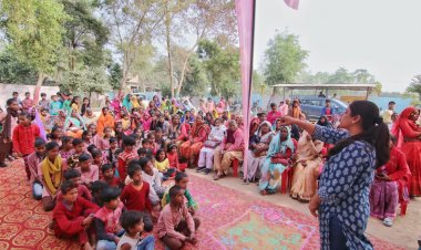 ब्रेकथ्रू के किशोरी मेले में किशोर-किशोरियों ने शिक्षा,स्वास्थ्य और अधिकारों के मुद्दे पर करी चर्चा