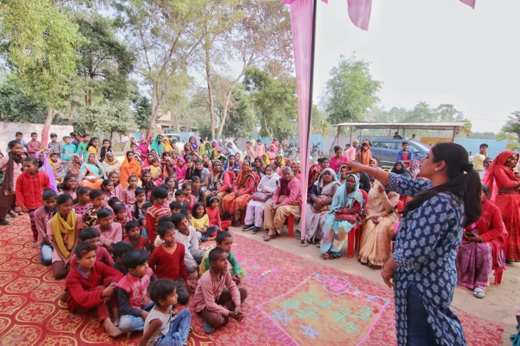 ब्रेकथ्रू के किशोरी मेले में किशोर-किशोरियों ने शिक्षा,स्वास्थ्य और अधिकारों के मुद्दे पर करी चर्चा