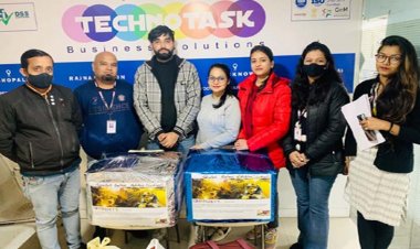 टेक्नोटास्क बिज़नेस सॉल्यूशन्स प्राइवेट लिमिटेड : गर्म ऊनी कपड़ों का संग्रह करके लगभग 300 कपड़े लखनऊ की सी.टी.सी.एस. संस्था को उपलब्ध कराए गए
