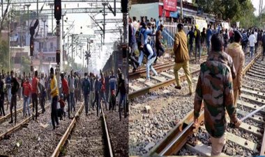 प्रयागराज : लॉज के कमरों के दरवाजे तोड़कर घुसी पुलिस, छात्रों को बेरहमी से पीटा, विरोध में पथराव