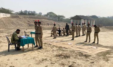 64 यूपी वाहिनी एन0सी0सी0, लखनऊ द्वारा एन0सी0सी0 संयुक्त वार्षिक प्रशिक्षण शिविर संख्या- 226 का आयोजन