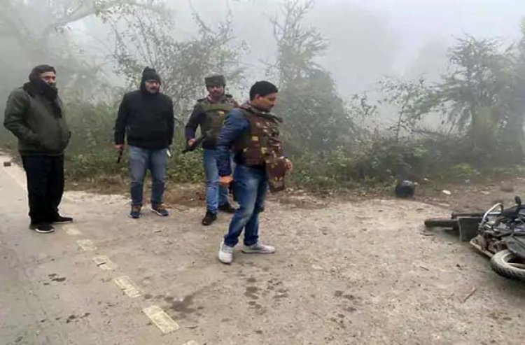 उत्तर प्रदेश के गोंडा में 50 हजार के इनामी बदमाश से एसटीएफ व पुलिस की मुठभेड़, मुठभेड़ में मारा गया 50 हजार का इनामी बदमाश