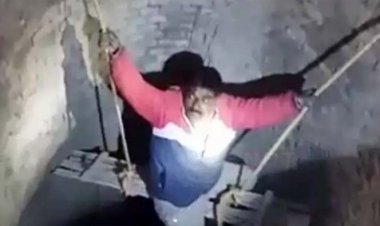 सरोजनीनगर के बिजनौर इलाके में आधी रात प्रेमिका से मिलने गया युवक गहरे कुएं में गिरा, ऐसे निकाला गया बाहर