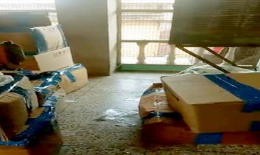 यूपी STF ने करोड़ों का माल जब्त किया :  एसटीएफ द्वारा वाराणसी में नकली कोरोना किट कोविशील्ड वैक्सीन निर्माण फैक्ट्री रैकेट का भंडाफोड़, दिल्ली से जुड़े तार