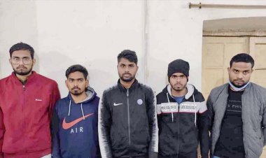 उत्तर प्रदेश पुलिस स्पेशल टास्क फोर्स ने साइबर अपराधियों को किया गिरफ्तार : सस्ती ब्याज दर पर लोन दिलाने वाली मास्टरमाइंड लड़कियां भी शामिल