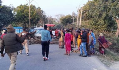 उत्तर प्रदेश के उन्नाव में युवक की मौत के बाद ग्रामीणों ने सड़क की जाम, पुलिस पर ईंट-पत्थर से किया हमला