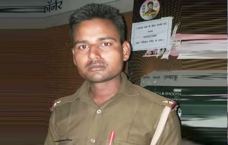 वाराणसी में फर्जी दरोगा बन करता था वसूली:खाकी की धौंस दिखाकर ट्रकों से वसूलता था रुपए; नकली पिस्टल और फर्जी आई-डी के साथ गिरफ्तार