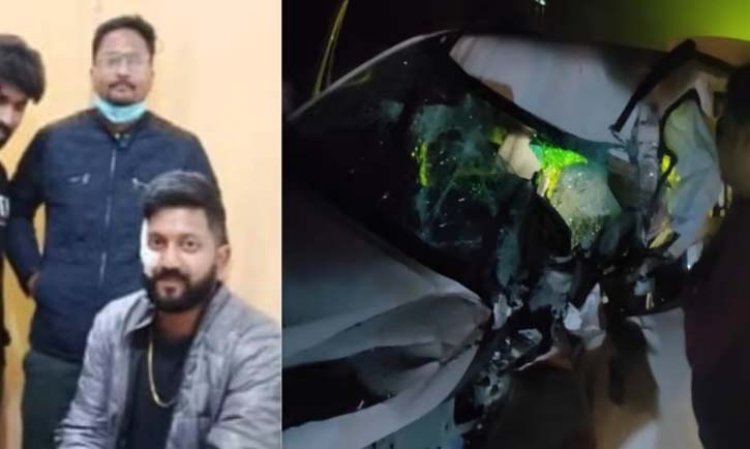 महराजगंज में सड़क हादसा : गन्ने से भरी ट्रैक्टर-ट्रॉली से टकराई केंद्रीय मंत्री के बेटे की कार, गाड़ी के उड़े परखच्चे