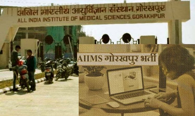 एम्स गोरखपुर में मिल रहीं नौकरियां : आज ही करना होगा आवेदन, AIIMS Bharti फैकल्टी (ग्रुप ए) के पदों पर भर्ती, देखें  AIIMS Bharti की रिक्तियों का विवरण