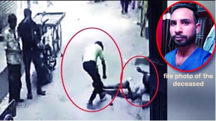 दिल्ली का दिल दहलाने वाला हत्याकांड : पूरी घटना सीसीटीवी कैमरे में कैद, मारने वाला आदर्श नगर थाने का घोषित बदमाश