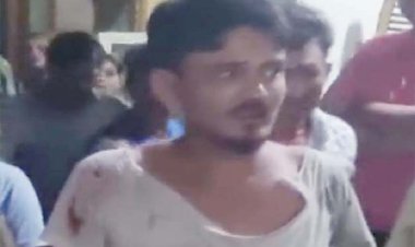 लखनऊ बाजारखाला थाना क्षेत्र में एक रिक्शा चालक को बच्चा चोर समझकर पीटा : भीड़ ने पुलिस से भी की अभद्रता