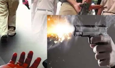 पुलिस मुठभेड़ के दौरान शराब माफिया विकास उर्फ विक्की यादव 25,000 इनामिया के पैर में लगी गोली,हॉस्पिटल में भर्ती