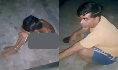 रेल ट्रैक का सिंग्नल था ग्रीन और बच्चा बैठा था ट्रैक के बीच : घर से गायब रहने पर पिता ने अपने बेटे को नंगा कर रस्सी से बांधकर रेलवे ट्रैक पर बिठाया