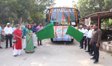 फिरोजाबाद के स्कूली बच्चों ने जानी फ्लोराइड रिमूवल प्लांट की खूबियां
