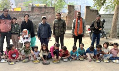 इण्डियन हेल्पलाइन सोसाइटी की पहल 'ब्रज की रसोई': लखनऊ में जरूरतमंदों के लिए एक नई उम्मीद की किरण