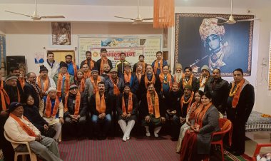 "लखनऊ में 'मंगलमान' का गौरव समारोह: समाजसेवा के नायकों का भव्य सम्मान"