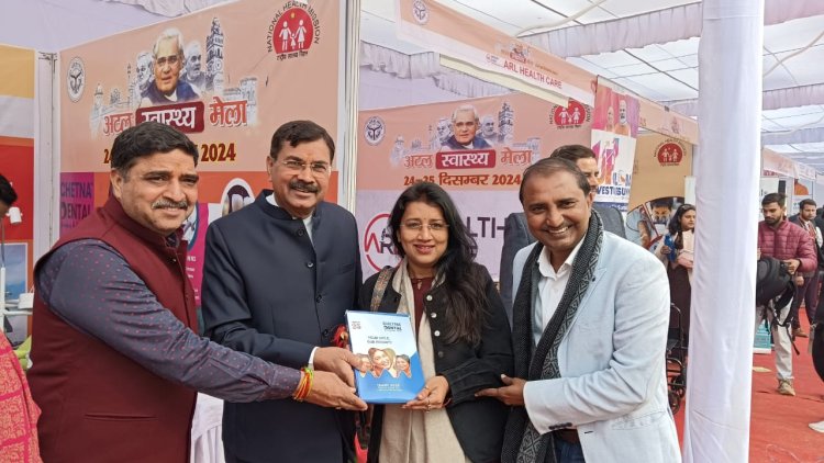 अटल स्वास्थ्य मेले में चेतना डेंटल सेंटर की धूम