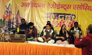 "आशियाना कालोनी में धूमधाम से मनाई गई प्रतिष्ठा द्वादशी, श्रद्धालुओं ने भजन संध्या पर जमकर झूमे"