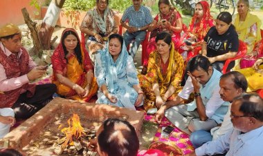 आशियाना के जगदम्बेश्वर मंदिर परिसर में हुई अखंड रामायण