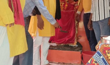 श्री पंचमुखी हनुमान जी की प्राण प्रतिष्ठा से गूंज उठा नागेश्वर बाबा मंदिर परिसर