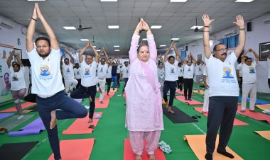 योग हमारी संस्कृति की अमूल्य देन: सुषमा खर्कवाल