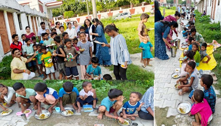 संविधान की आत्मा के साथ कदमताल – असहायों के सम्मान में बृज की रसोई की सेवा