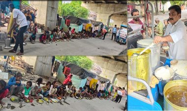 विश्व शिक्षक दिवस पर लखनऊ में भूख मिटाने का संकल्प: बृज की रसोई ने बाँटी खुशियाँ