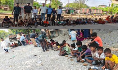 मानवता की थाली से बंटा प्रेम – बृज की रसोई में जरूरतमंदों के बीच पहुँचा स्नेह