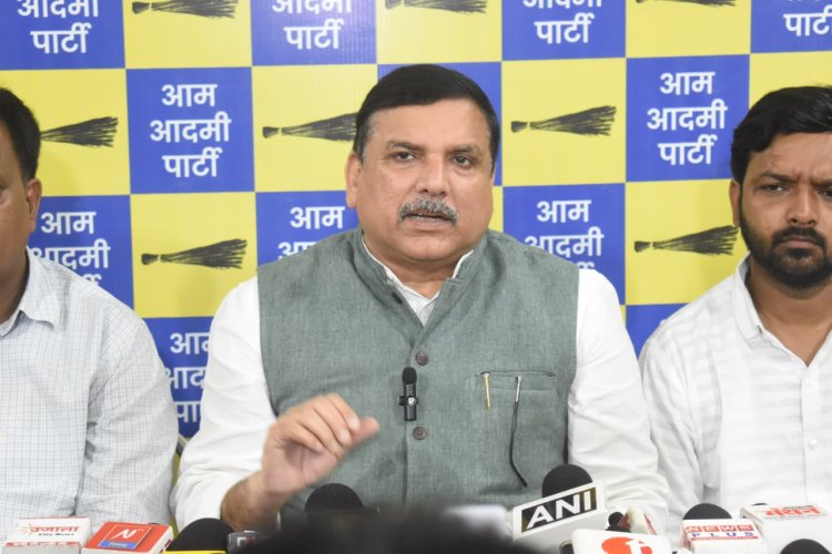 "रोज़गार दो, सामाजिक न्याय दो" पदयात्रा 31 अक्टूबर से: संजय सिंह